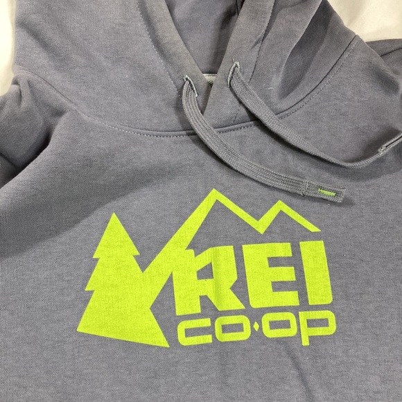 REI Co-Op Logo Heavy Weight Hoodie Women’s Size Small - Picture 2 of 5